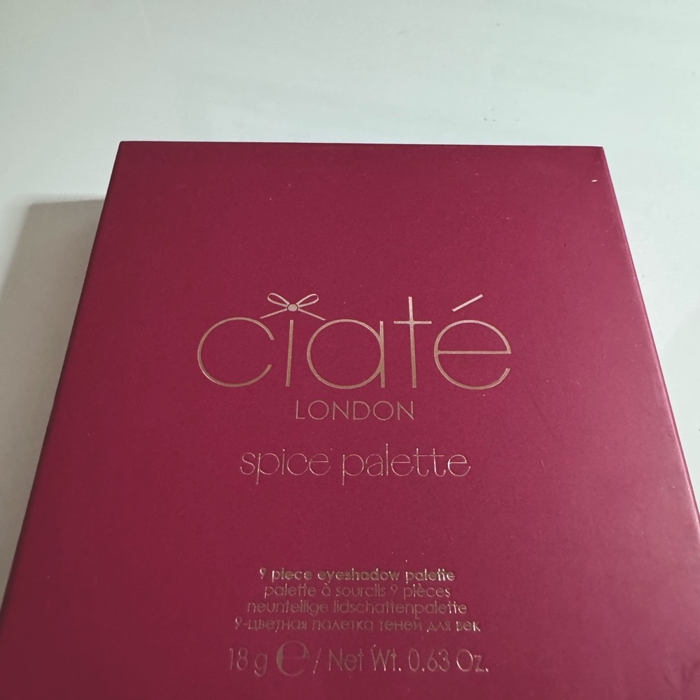 Ciate London Spice palette
